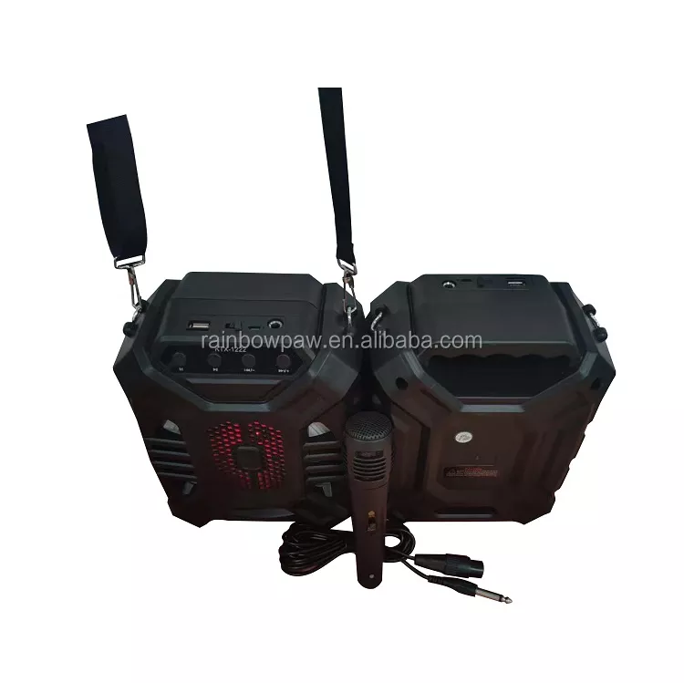 ParlanteKTX-1222 altavoz inalámbrico al aire libre karaoke altavoces inalámbricos con la correa para entretenimiento al aire libre img 2