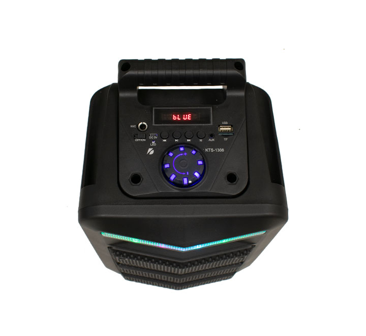 Parlante KTS-altavoz KTS-1366, reproductor de Audio de Karaoke con micrófono y cable, inalámbrico, hecho a medida img 2