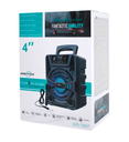 Parlante Altavoz 4″ con asa y luz LED GTS-1637 Entradas USB, Micro SD y MIC img 3