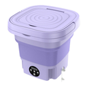 Lavadora portátil plegable con secadora y centrifugado