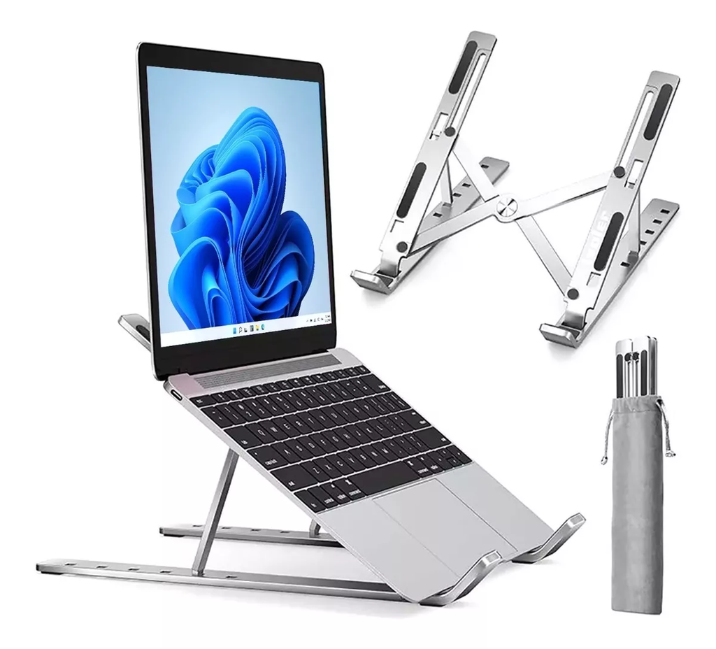 Soporte Aluminio Plegable Para Laptop