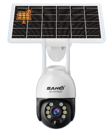 Camara WIFI con panel solar