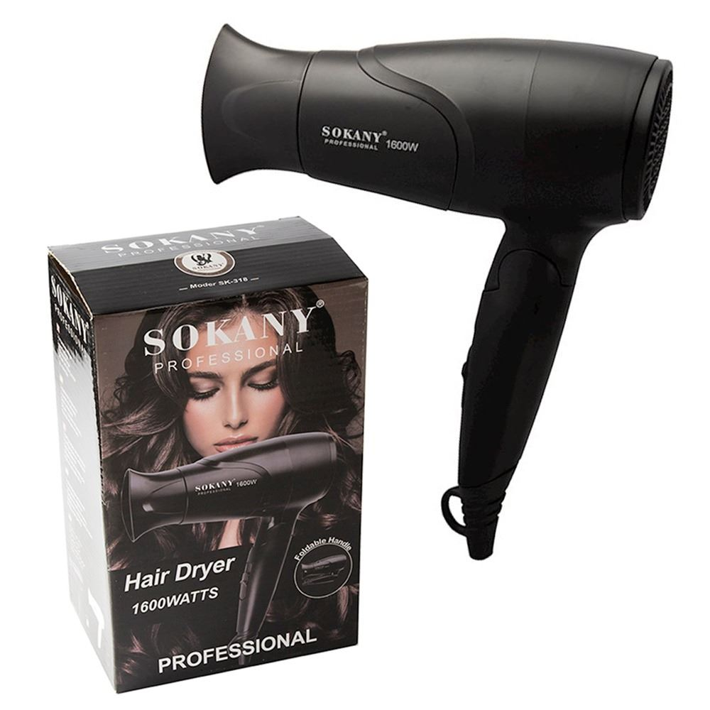 Secadora De Cabello Marca Sokany. 1600W