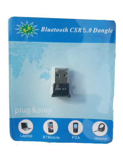 Adaptador Bluetooth Usb 5.0 Pc-Laptop Generico Nuevos