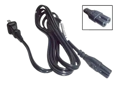 Cable Power Cable De Alimentación Tipo 8 Plano 1.50Mts Esiga Plana