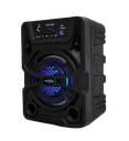 Parlante Altavoz 4″ Con Asa Y Luz Led Gts-1637 Entradas Usb, Micro Sd Y Mic