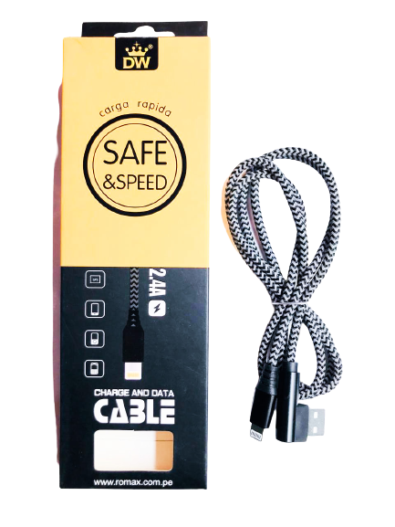 Cable Usb De 2.4A Dw