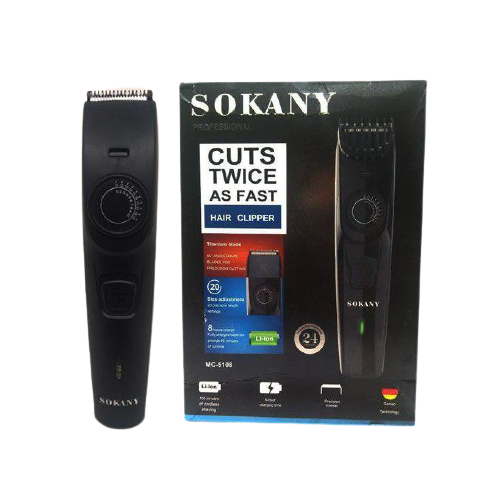 Cortapelos Sokany Con Tecnología De Doble Corte (Mc5108)