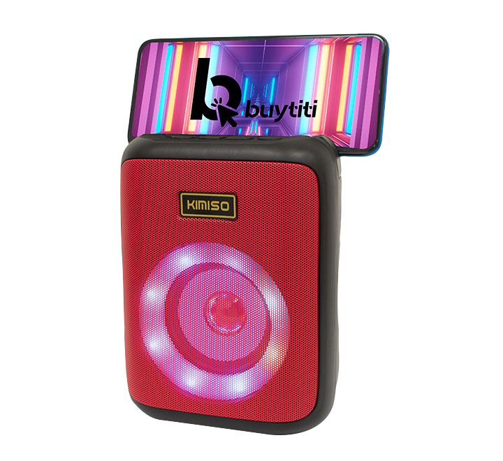 Parlante Bluetooth Kimiso 5015 Iluminado Fm Usb Sd