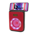 Parlante Bluetooth Kimiso 5015 Iluminado Fm Usb Sd