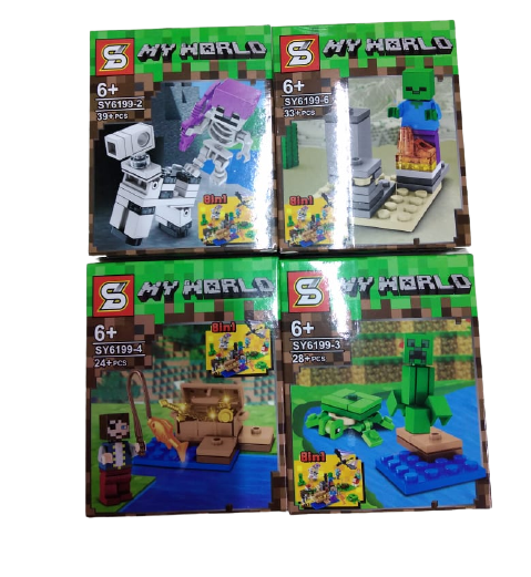 Lego My World De 39 -33-24-28 Piesas Precio Por Unidad