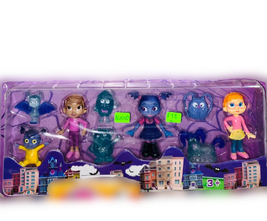 Juguete Set De Las Figuras De Vampirina