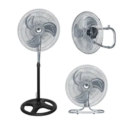 [0000001772] Ventilador metalico 3 en 1  calidad oscilante pie de 18 pulgadas