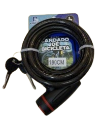 [0000002035] CADENA PARA MOTOCICLETA, BICICLETA CON LLAVE -1.80m