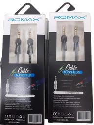 [0000000068] Cable Audio Auxiliar Plug Punto Punto 1.2M Mod. Tsc034  Marc. Romax