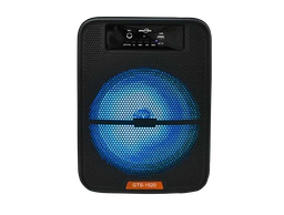 [0000000202] Parlante Gts-1520-Altavoz Inalámbrico Para Karaoke, Reproductor De Audio Con Micrófono, Diseño Moderno, Hecho A Medida