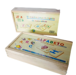 [0000000463] Juego Madera Didáctico Rompecabezas Alfabeto