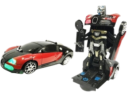 [0000001150] Juguete Robot Convertible En Auto