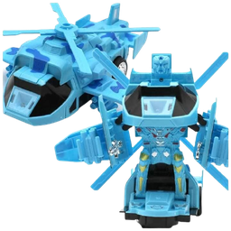 [0000001151] Juguete Robot Convertible En Helipcoptero Fighter Warrior Robot