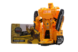 [0000001153] Juguete Robot Convertible En Tanque Engineering Warrior Robot