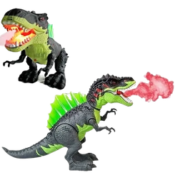 [0000001163] Juguete Dinosaurio Spray Flame T- Rex Humo Fuego Luz